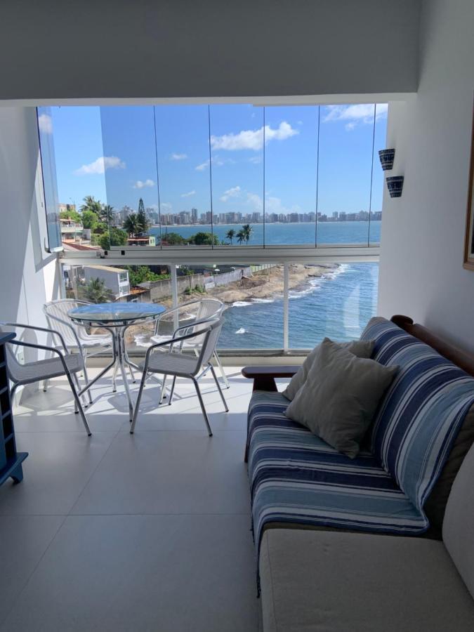 Apartamento Vista Do Mar, Pe Na Areia E Aguas Tranquilas, No Cento De Guarapari Dış mekan fotoğraf
