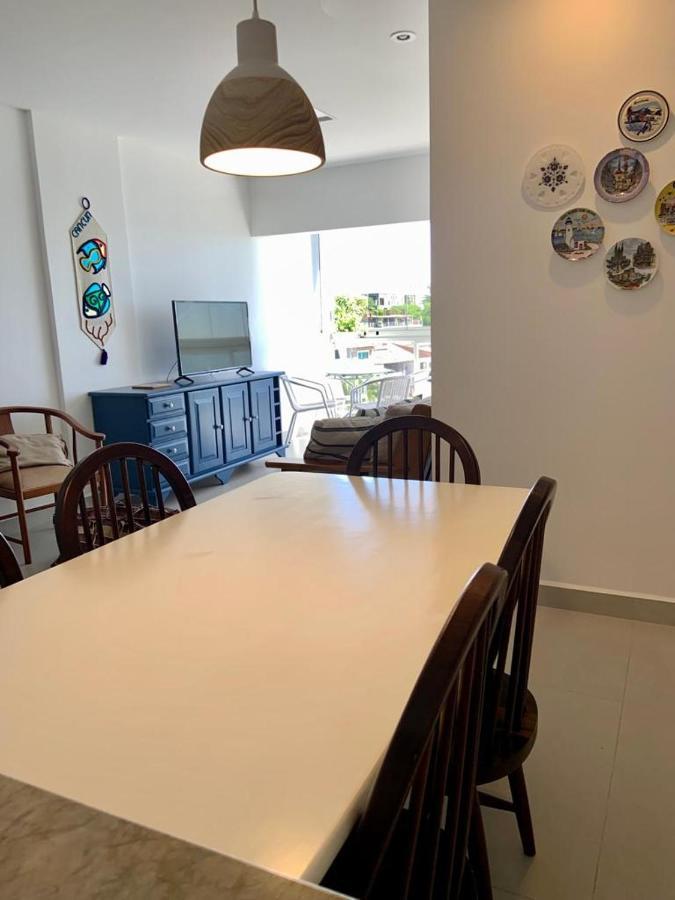 Apartamento Vista Do Mar, Pe Na Areia E Aguas Tranquilas, No Cento De Guarapari Dış mekan fotoğraf
